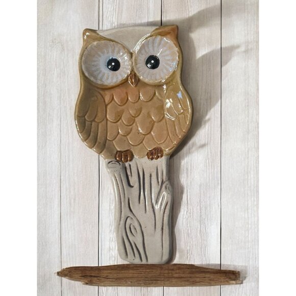 Cracker Barrel Ceramic Owl Spoon Rest - Picture 3 of 8